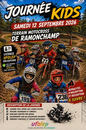 Affiche JOURNÉE KIDS RAMONCHAMP - 12 septembre