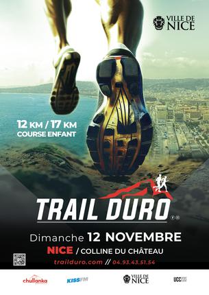 Affiche TRAIL DURO NICE - 12 November