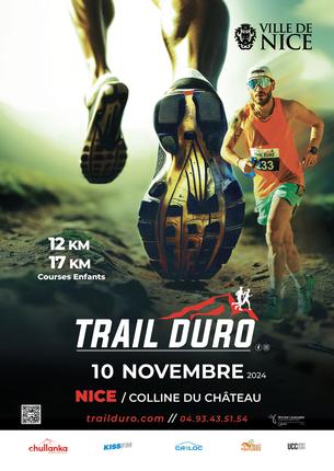 Affiche TRAIL DURO NICE - 10 novembre 2024