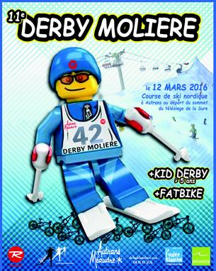 Affiche DERBY DE LA MOLIERE - 12 mars 2016