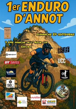 Affiche L'enduro d' Annot - 27 septembre