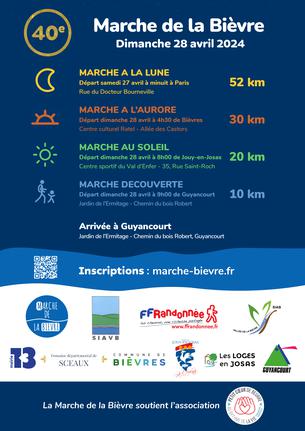 Affiche Marche découverte   (Guyancourt/ Guyancourt 10 km) - 28 April