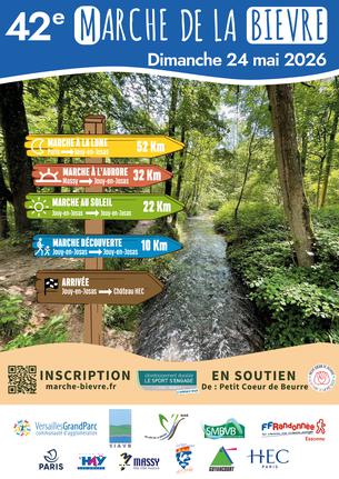 Affiche MARCHE DECOUVERTE 10 Km - 24 Mai