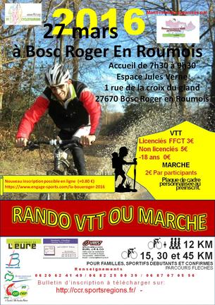 Affiche La Boue'Roger - 27 mars 2016