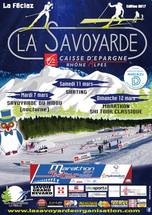 Affiche La Savoyarde Caisse d’Epargne 2017 - 7/12 mars 2017