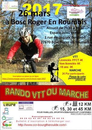 Affiche LA Boue' Roger 2017 - 26 mars 2017