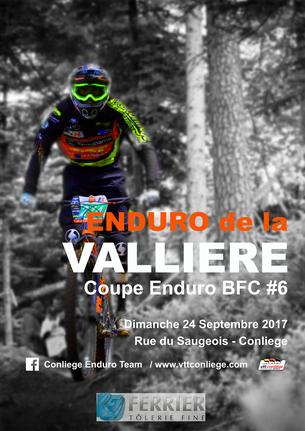 Affiche Enduro de la vallière - 24 septembre 2017