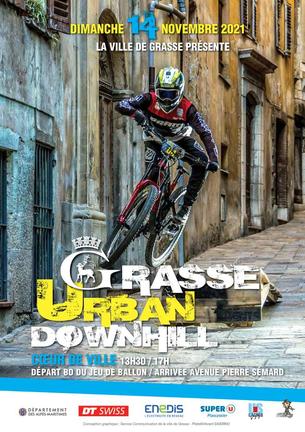 Affiche Grasse Urban Downhil - 14 November 2021