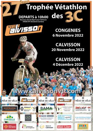 Affiche Trophée Vétathlon des 3C - 2022 - 6 November/4 December