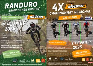 Affiche Randuro et Championnat 4X - 9 février 2025