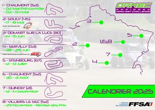 Affiche #2 • Challenge ORNEC & OUEST (Auto Cross) - 17/18 Mai