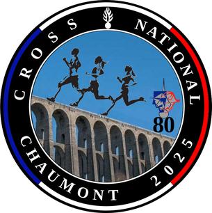 Affiche CROSS NATIONAL GENDARMERIE - CHAUMONT 2025 - 18/20 mars