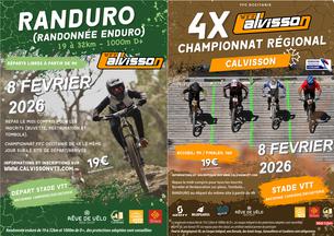 Affiche Randuro et Championnat 4X - 8 février 2026
