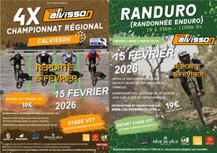 Affiche Randuro et Championnat 4X - 15 février