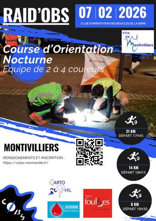 Affiche RAID'OBS 2026 - 7 février 2026