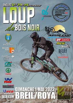 Affiche Enduro VTT du Loup du Bois Noir - 1 Mai 2022