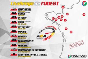 Affiche #1 - Challenge de l'Ouest (Sprint) - 2/3 Mai