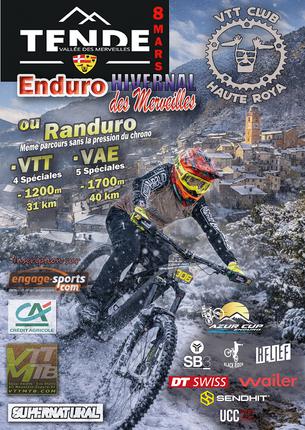 Affiche Enduro des Merveilles - 8 mars