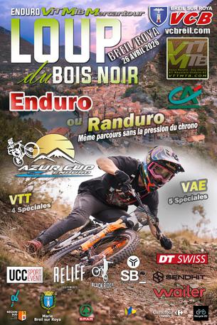 Affiche Enduro du Loup du Bois Noir - 26 avril