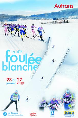 Affiche Inscriptions des bénévoles de la Foulée Blanche 2019 - 23/27 janvier 2019