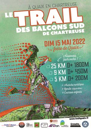 Affiche Trail des Balcons Sud de Chartreuse - 15 May