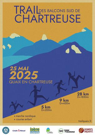 Affiche Trail des Balcons Sud de Chartreuse - 25 Mai