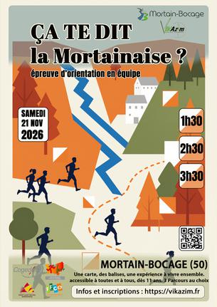 Affiche ça te dit la Mortainaise - 21 novembre