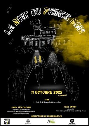 Affiche NUIT DU PRINCE NOIR - 11 octobre