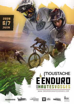 Affiche e-Enduro des Hautes-Vosges 2026 - 6/7 juin