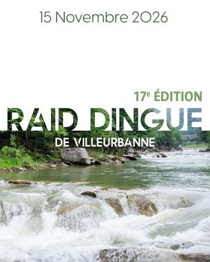 Affiche RAID DINGUE 2026 - 17e édition - 15 novembre