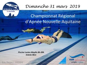 Affiche Championnat régional 2019 - 31 mars 2019