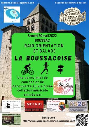 Affiche La Boussacoise - 30 avril 2022