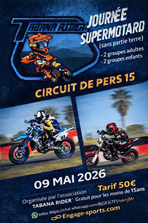 Affiche Track Days à Pers (15) - 9 Mai