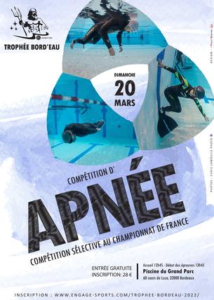 Affiche Trophée Bord'eau 2022 - 20 March