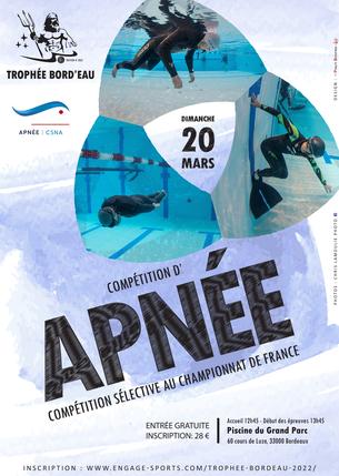 Affiche Trophée Bord'eau 2022 - 20 March