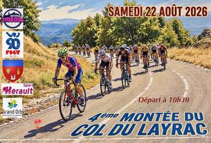 Affiche 4ème Montée du LAYRAC - 22 août