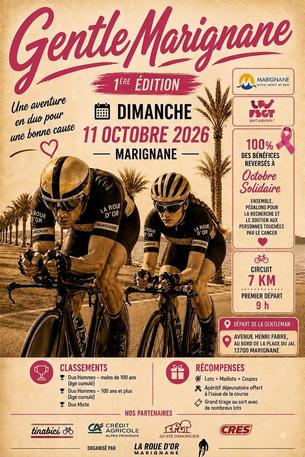 Affiche 1er GentleMarignane - 11 octobre