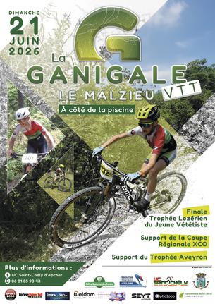 Affiche LA GANIGALE VTT - 21 juin