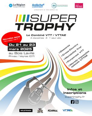 Affiche SUPERTROPHY 2025 - 22/23 mars 2025