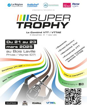 Affiche SUPERTROPHY 2025 - 22/23 mars 2025