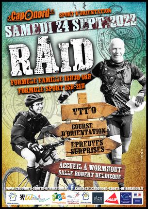 Affiche Raid CapOnord 2022 - 24 September
