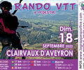 Rando VTT et Pédestre Autour du Vin 2022 - 18 September