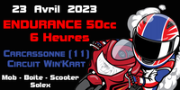 PMC Endurance 50cc - 6 Heures - 23 April